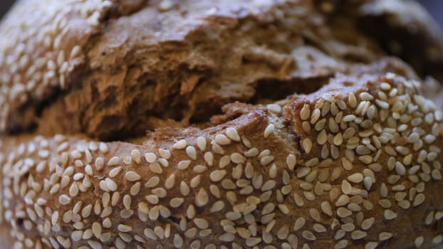 Whole Wheat Bread Baked At Home With Bio Ingredients