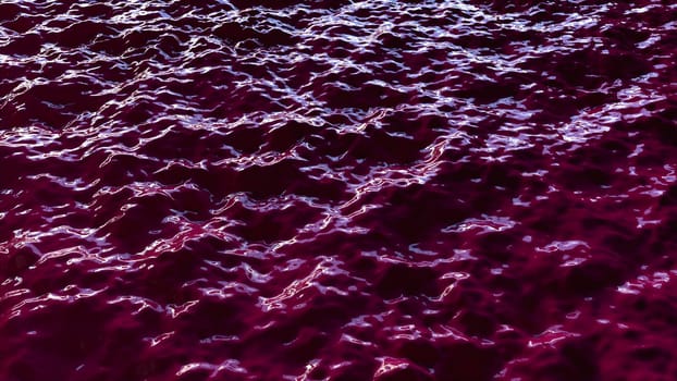 Pink wave. Computer generated 3d render