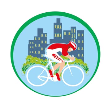 I love cycling banner