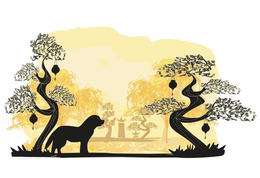 Chinese zodiac the year of Dog