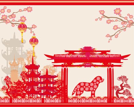 Chinese zodiac the year of Dog