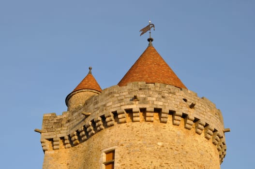 Castle of Blandy les Tours in Seine et Marne