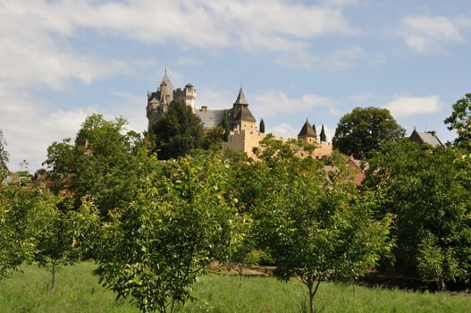 Village of Montfort in Périgord