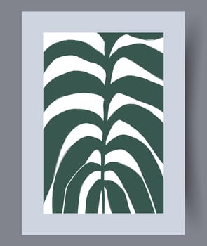 Scandinavian abstract vector print. Minimalistic abstract wall art background for print. Scandinavian vector style.