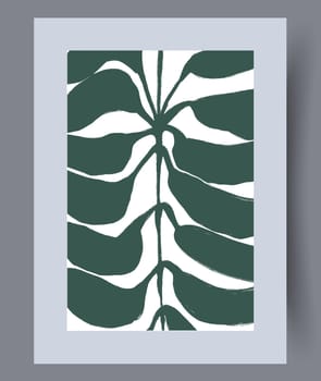 Scandinavian abstract vector print set. Minimalistic abstract wall art background for print. Scandinavian vector style.