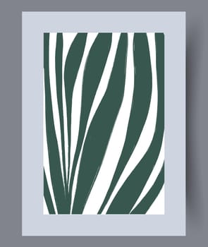 Scandinavian abstract vector print. Minimalistic abstract wall art background for print. Scandinavian vector style.