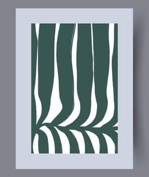 Scandinavian abstract vector print set. Minimalistic abstract wall art background for print. Scandinavian vector style.