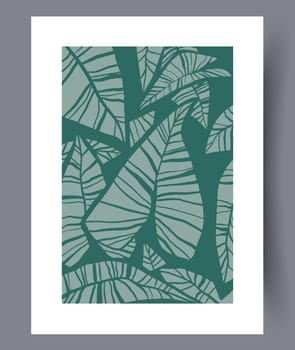 Scandinavian abstract vector print. Minimalistic abstract wall art background for print. Scandinavian vector style.