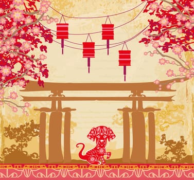 Chinese zodiac the year of Dog