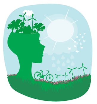 Ecology card design