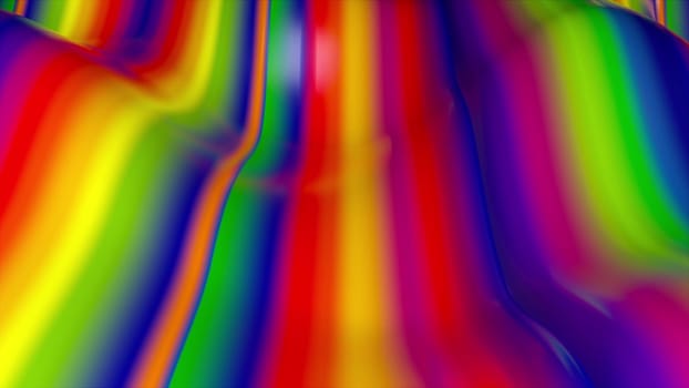 Shiny gradient. Computer generated 3d render