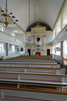 evangelisch-lutherische Dreikönigskirche Bad Bevensen - Innenaufnahme, Niedersachen, Deutschland
