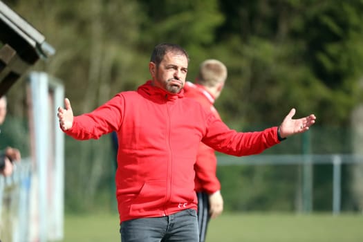 Coach Francesco Pastore (SV Öfingen) at the game Fußball-KL A Schwarzwald - 21st season 21-22 - SV Hinterzarten vs SV Öfingen