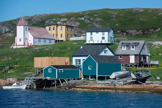 Historic fishing village of Battle Harbor Newfoundland and Labrador