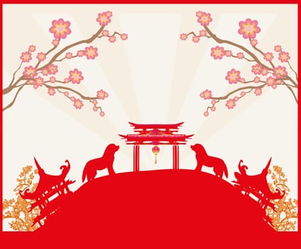 Chinese zodiac the year of Dog