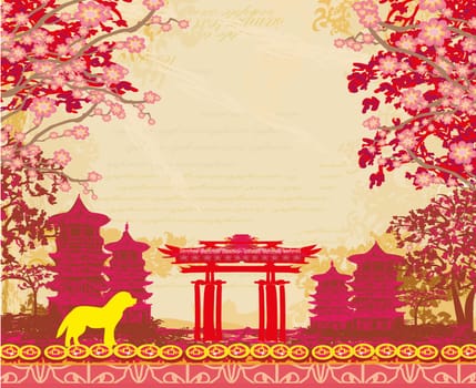 Chinese zodiac the year of Dog