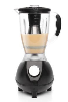 Electric blender on a white background