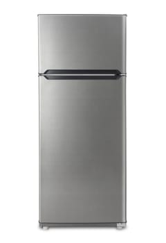 Refrigerator isolated on white background