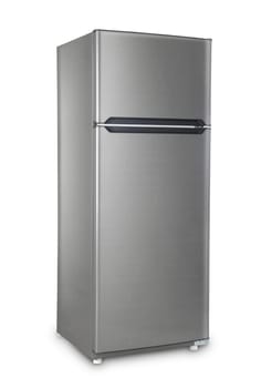 Refrigerator isolated on white background