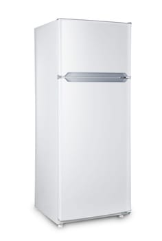 Refrigerator isolated on white background
