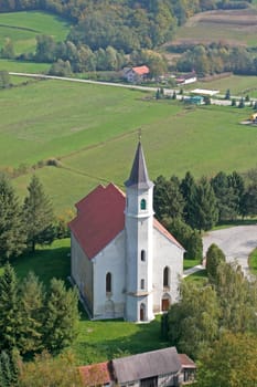 Church of the Assumption of the Virgin Mary in Glogovnica, Croatia