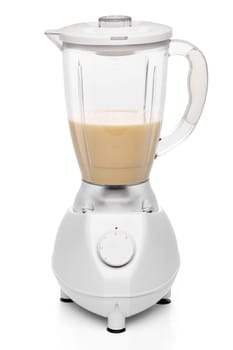 Electric blender on a white background