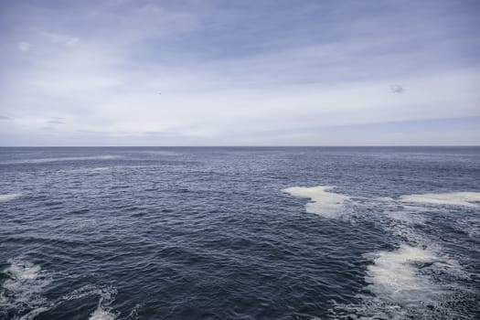 Detail of the Cantabrian sea, water and nature