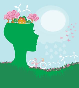 Ecology card design
