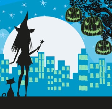 Witch in the city