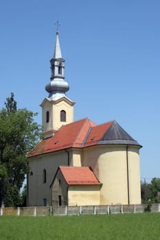 Parish Church of Saints Simon and Jude in Ciglena, Croatia