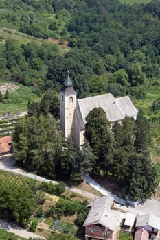 Parish Church of Saint George in Draganic, Croatia