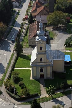 Parish church of Saint Joseph in Grubisno Polje, Croatia