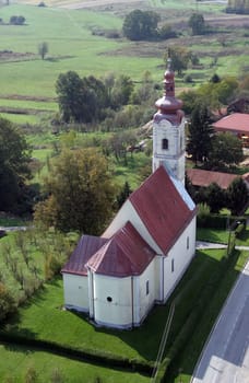 Parish Church of the Visitation of the Virgin Mary in Garesnica, Croatia