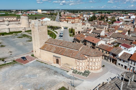 Church of San Martin in Cuellar, in the province of Segovia (Spain)