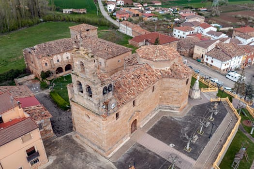 Catholic Church of Santa Maria in Salas de Bureba, dependent on Poza de la Sal in the Archpriesthood of Oca Tiron, Burgos, judicial district of Briviesca. Spain