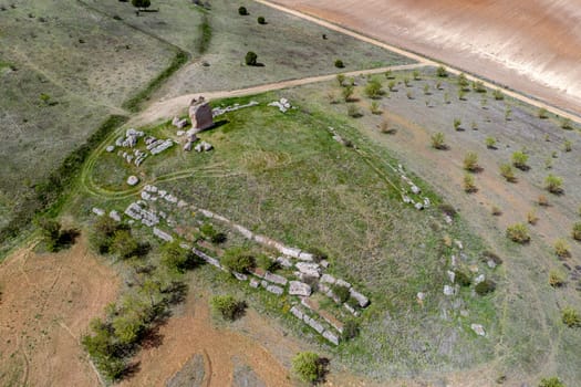 Pozaldez Castle is located in the town of Pozaldez, province of Valladolid, Castilla y Leon, Spain. Today you can still visit the few vestiges that remain (basically a part of the facade of a tower