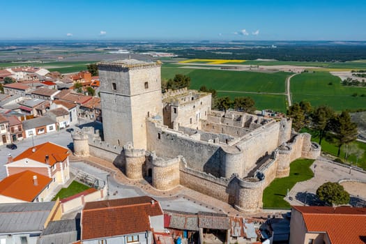 castle built in the XV century, located in the town of Portillo in the province of Valladolid Castile and Leon, Spain