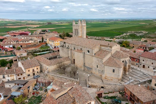 Church of St. John in Castrojeriz Burgos, Spain dates from the thirteenth century, with defensive tower