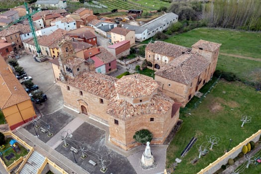 Catholic Church of Santa Maria in Salas de Bureba, dependent on Poza de la Sal in the Archpriesthood of Oca Tiron, Burgos, judicial district of Briviesca. Spain