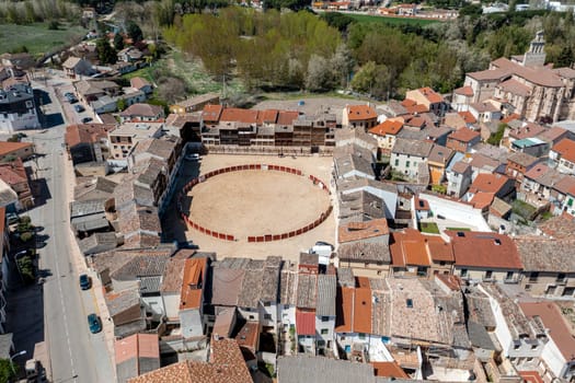 Bullfighting ring in the city of Penafiel, Valladolid Spain
