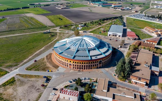 Iscar bullring is a municipality in the Tierra de Pinares region in the province of Valladolid, autonomous community of Castilla y Leon, Spain.