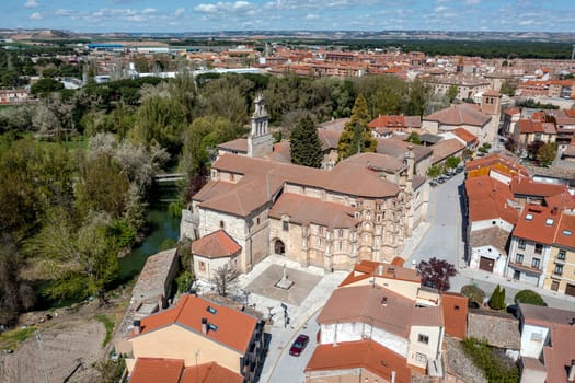 Church convent of San Pablo in the city of Penafiel, Valladolid Spain