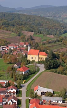 Church of the Assumption of the Virgin Mary in Glogovnica, Croatia