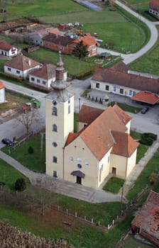 Parish Church of the Visitation of the Virgin Mary in Cirkvena, Croatia