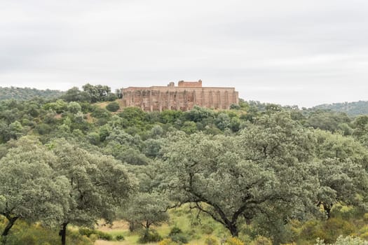 Roman archaeological site of Munigua in Seville (Spain)