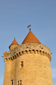 Castle of Blandy les Tours in Seine et Marne