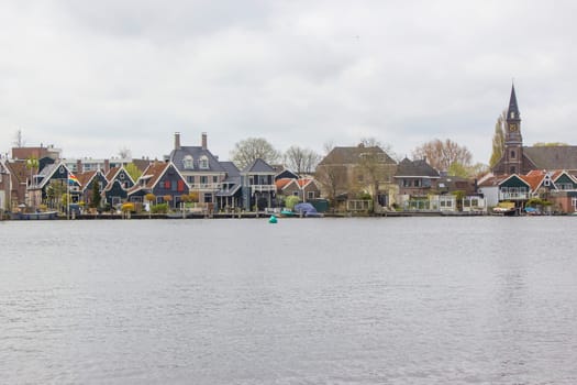 Zaanse Schans in the Netherlands - panorama view