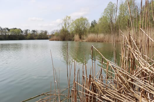 ehemaliger Tagebau, jetzt Naherholungsgebiet, Niedersachsen, Deutschland, Rosche