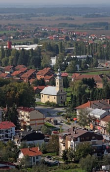 Parish church of Saint Joseph in Grubisno Polje, Croatia