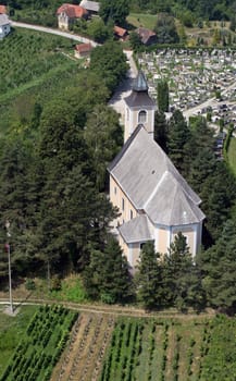 Parish Church of Saint George in Draganic, Croatia